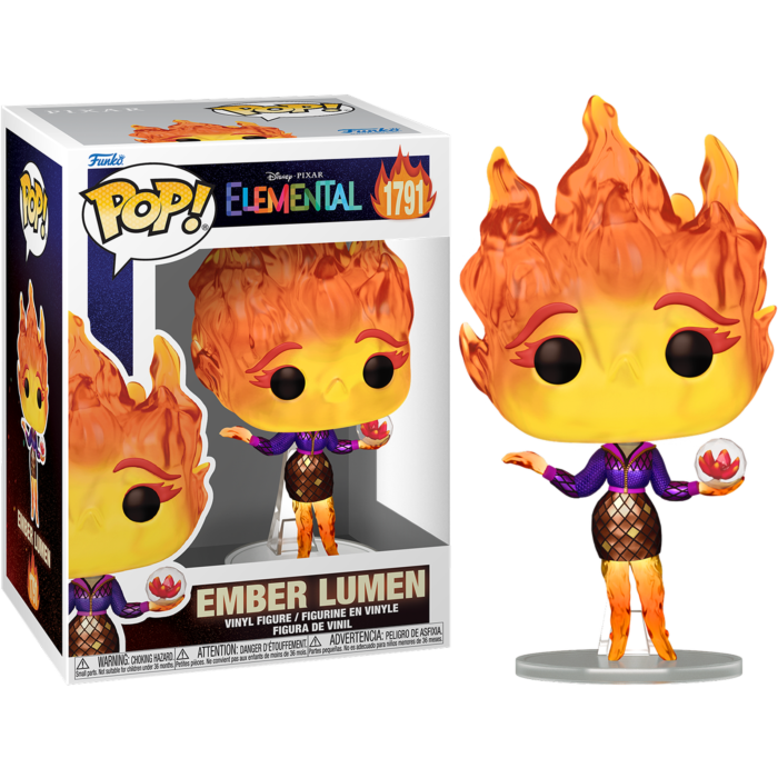 Funko Pop! Elemental - Ember Lumen with Vivisteria Flower #1791