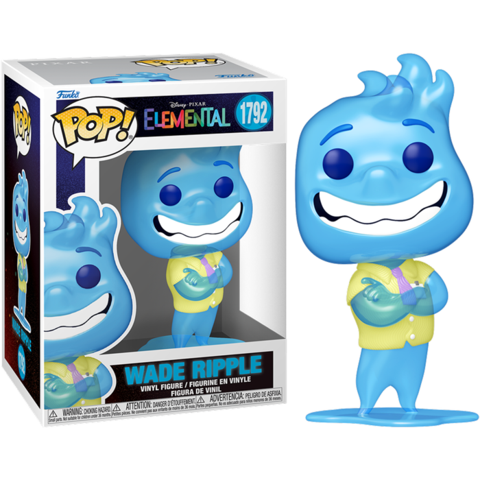 Funko Pop! Elemental - Wade Ripple (City Inspector) #1792