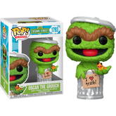 Funko Pop! Sesame Street - Oscar the Grouch with Slimey #1793