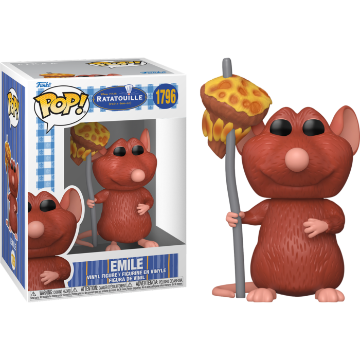 Funko Pop! Ratatouille - Emile with Mushroom #1796