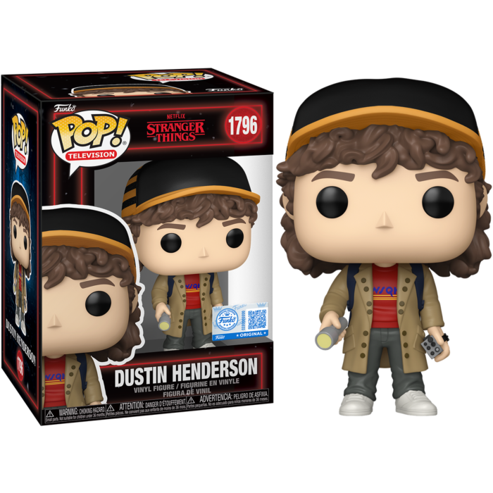 Funko Pop! Stranger Things - Dustin Henderson with Flashlight (Season 5) #1796