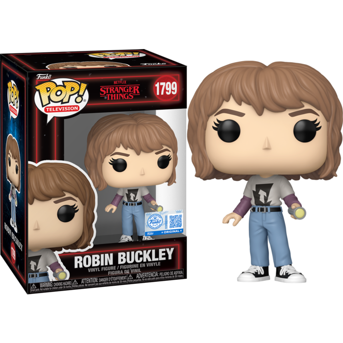 Funko Pop! Stranger Things - Robin Buckley with Flashlight (Season 5) #1799