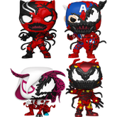 Funko Pop! Marvel - Symbiote Carnage - Bundle (Set of 4)