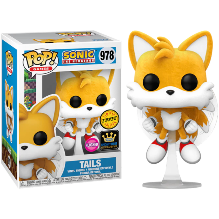 Funko Pop! Sonic the Hedgehog - Tails (Flying) #978 - Chase Chance