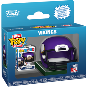 Funko Bitty Pop! NFL: Football - (Series 1) Bitty Pop! & Helmet (Display of 12)