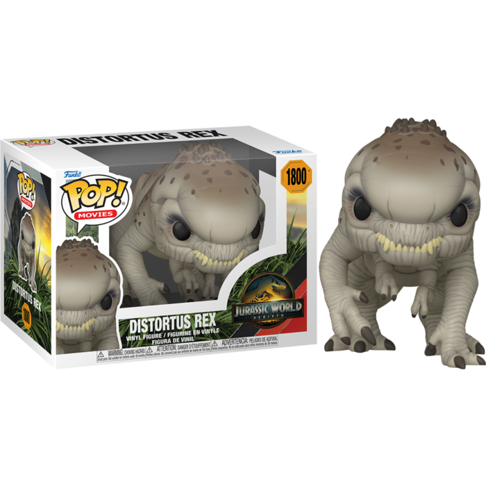 Funko Pop! Jurassic World: Rebirth (2025) - Distortus Rex #1800
