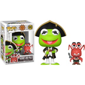 Funko Pop! Muppet Treasure Island - Kermit and Polly, Miss Piggy & Sam Eagle - Bundle (Set of 3)