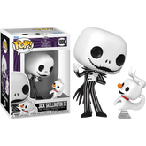Funko Pop! The Nightmare Before Christmas - Jack Skellington with Zero #1808