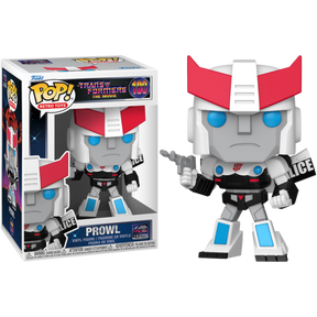 Funko Pop! The Transformers: The Movie (1986) - Grimlock, Mirage, Optimus Prime, Prowl & Wheeljack - Bundle (Set of 5)