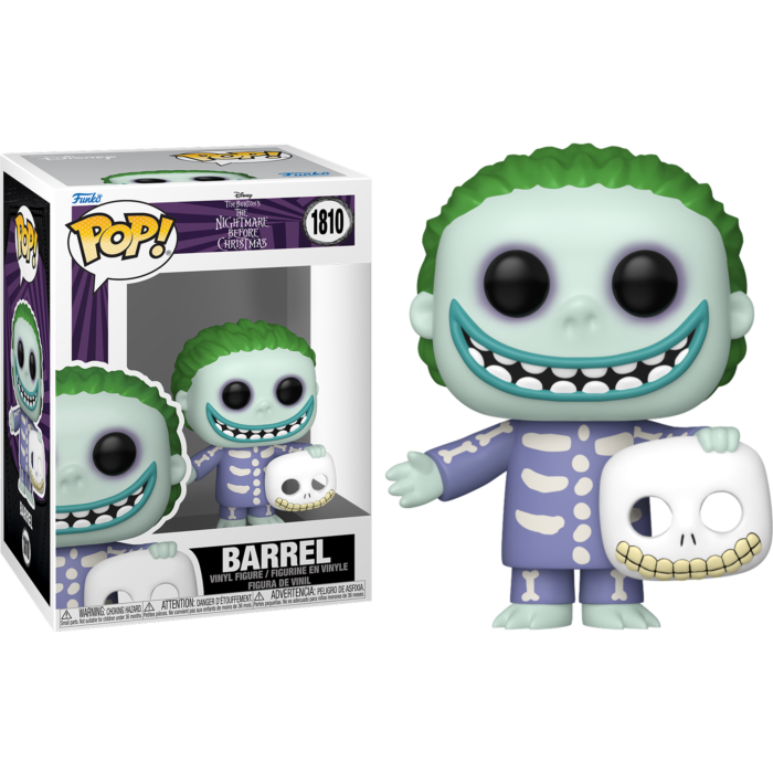 Funko Pop! The Nightmare Before Christmas - Jack, Sally, Lock, Shock & Barrel - Bundle (Set of 5)