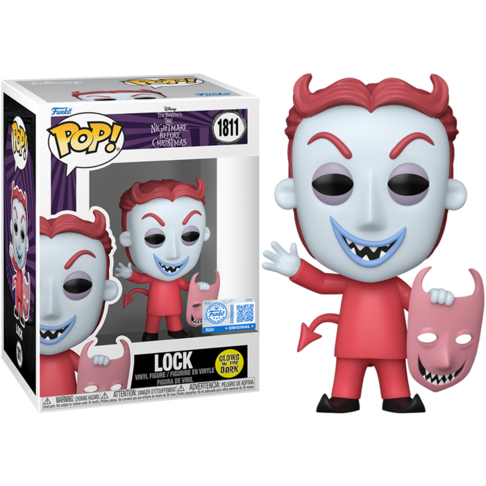 Funko Pop! The Nightmare Before Christmas - Lock Glow in the Dark #1811
