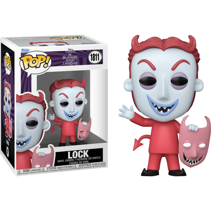 Funko Pop! The Nightmare Before Christmas - Jack, Sally, Lock, Shock & Barrel - Bundle (Set of 5)
