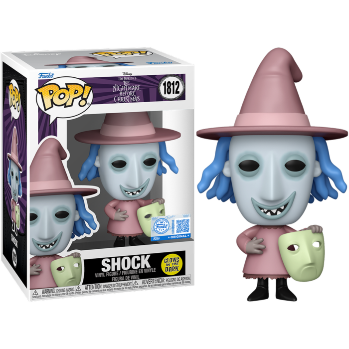 Funko Pop! The Nightmare Before Christmas - Shock Glow in the Dark #1812