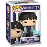 Funko Pop! Wednesday (2022) - Wednesday Addams with Piranhas Supreme with Pop! Protector #1814 - Limited Edition (+ Box of 9 Mystery Exclusive) - Real Pop Mania