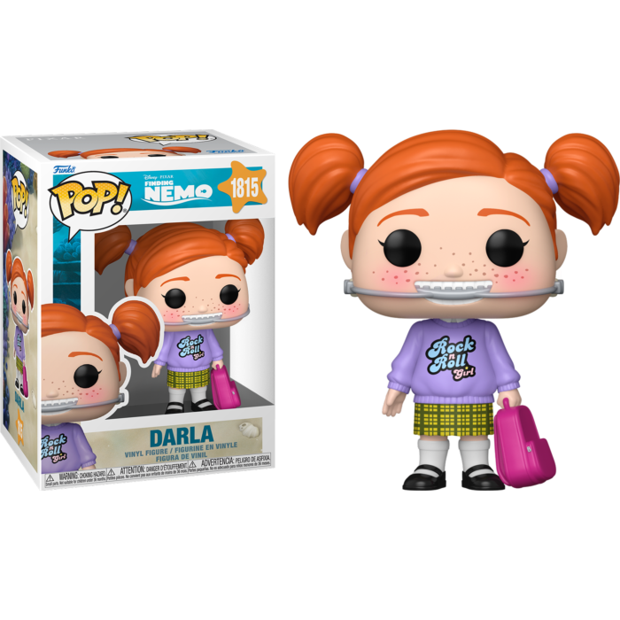 Funko Pop! Finding Nemo - Darla, Crush, Marlon, Bruce & Dory - Bundle (Set of 5)