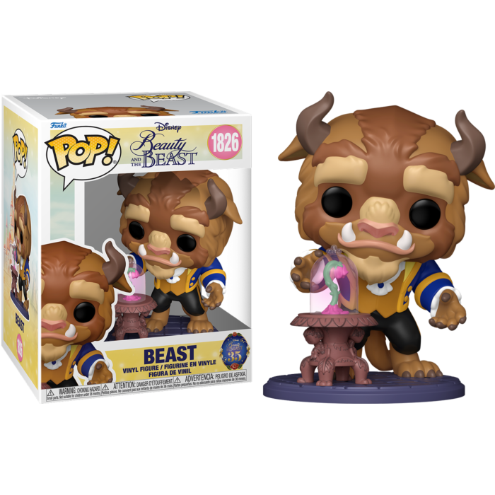 Funko Pop! Premium - Beauty and the Beast (1991) - Beast with Enchanted Rose #1826
