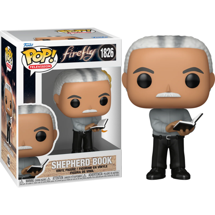 Funko Pop! Firefly (2002) - Shepherd Book #1826 - Chase Chance