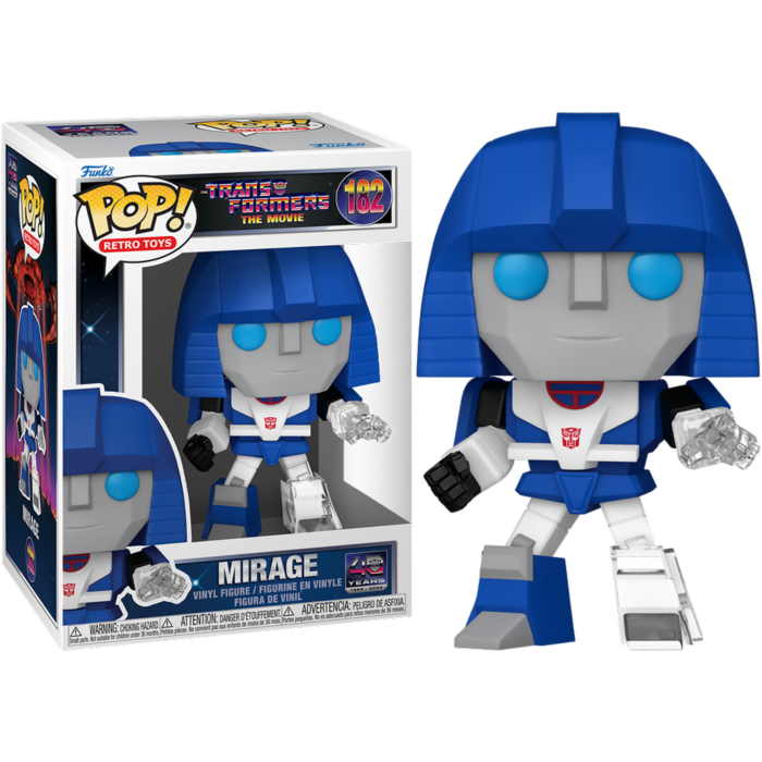 Funko Pop! The Transformers: The Movie (1986) - Mirage #182