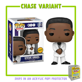 Funko Pop! Family Matters - Steve Urkel with Acrylic Pop! Protector #1830 (Chase Variant)