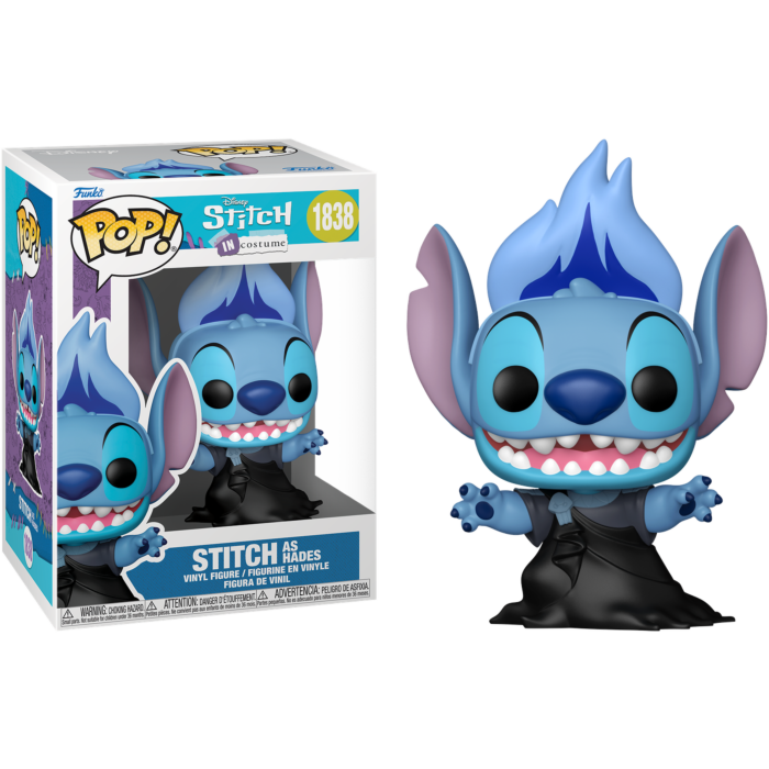 Funko Pop! Disney: Stitch in Costume - Stitch as Hades #1838 - Real Pop Mania