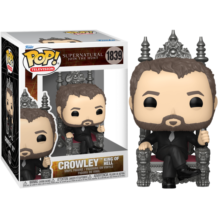 Funko Pop! Premium - Supernatural - Crowley King of Hell #1839
