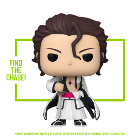 Funko Pop! Bleach - Sosuke Aizen (No Glasses) in Acrylic Pop! Protector #1840 - Chase Chance (Exclusive)