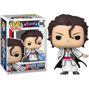 Funko Pop! Bleach - Sosuke Aizen #1840 - Chase Chance (+ Box of 3 Mystery Exclusive)