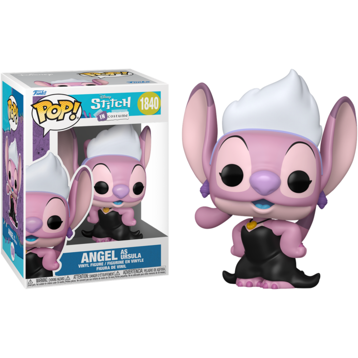 Funko Pop! Disney: Stitch in Costume - Angel as Alice & Ursula, and Stitch as Hades, Mad Hatter & Scar - Bundle (Set of 5) - Real Pop Mania