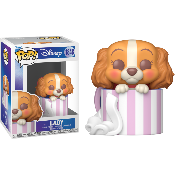 Funko Pop! Lady & The Tramp - Lady with Hat Box #1848 - Real Pop Mania