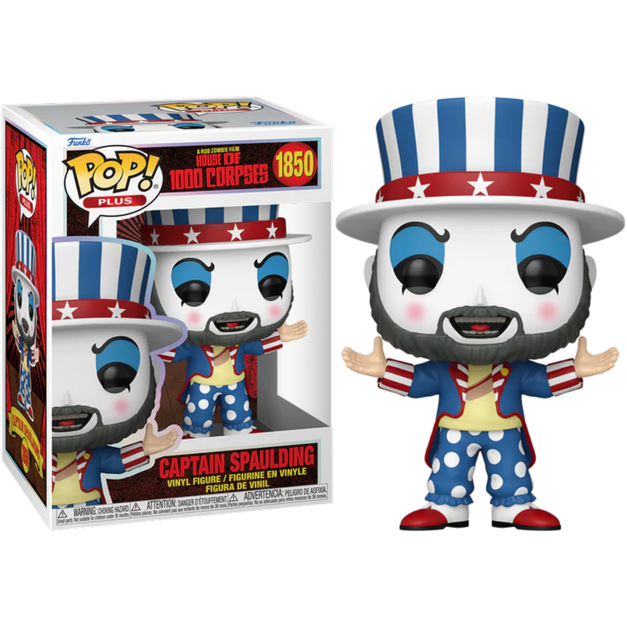 Funko Pop! Plus - House of 1000 Corpses - Captain Spaulding #1850