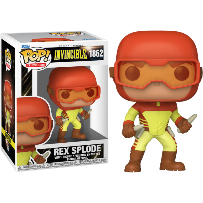 Funko Pop! Invincible - Rex Splode #1862 - Chase Chance
