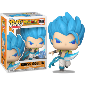 Funko Pop! Dragon Ball Super: Broly - SSGSS Gogeta #1866 - Chase Chance (Funko Exclusive)