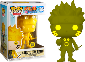 Funko Pop! Naruto: Shippuden - Naruto Six Path Yellow Glow in the Dark #186