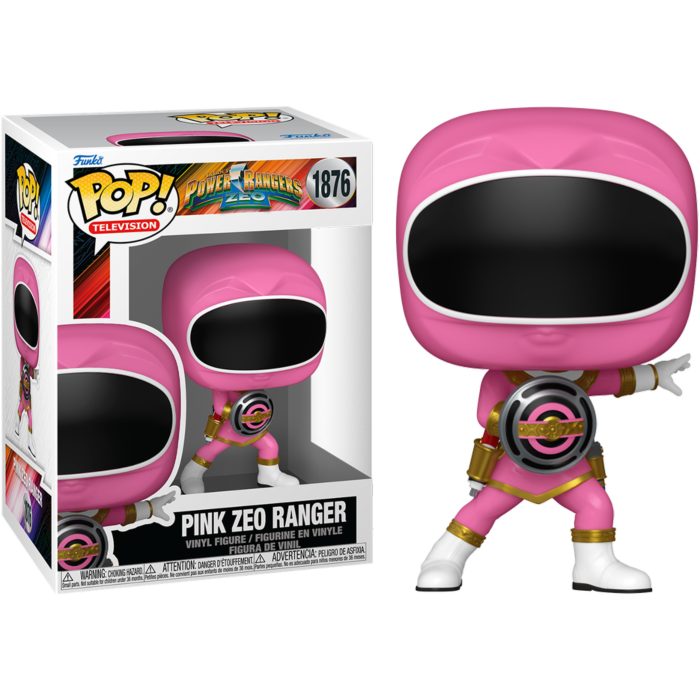 Funko Pop! Power Rangers Zeo - Gold, Blue, Green, Pink & Yellow Zeo Ranger - Bundle (Set of 5)