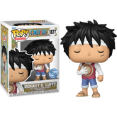 Funko Pop! One Piece - Monkey D. Luffy (Marineford Memorial) #1877 (+ Box of 3 Mystery Exclusive)