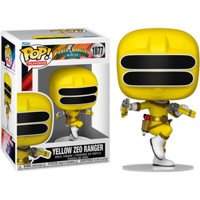 Funko Pop! Power Rangers Zeo - Gold, Blue, Green, Pink & Yellow Zeo Ranger - Bundle (Set of 5)