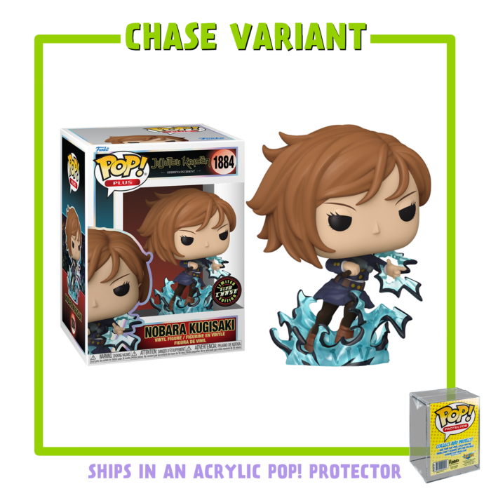 Funko Pop! Plus - Jujutsu Kaisen - Nobara Kugisaki in Acrylic Pop! Protector #1884 (Chase Variant)