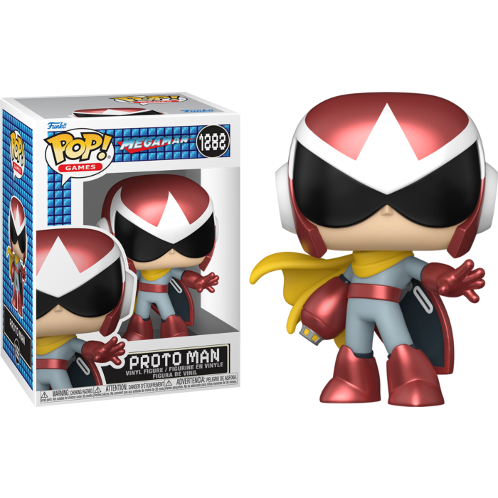Funko Pop! Mega Man - X, Proto Man & Zero Bundle (Set of 3)