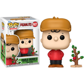 Funko Pop! Peanuts - Charlie Brown with Tree Holiday #1627