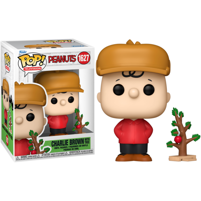 Funko Pop! Peanuts - Charlie Brown with Tree Holiday #1627