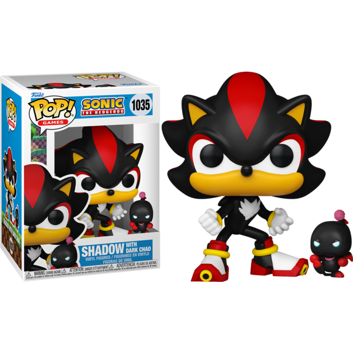 Funko Pop! Sonic the Hedgehog - Shadow with Dark Chao #1035