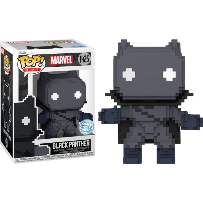 Funko Pop! Marvel: 8-Bit - Black Panther 8-Bit #1425