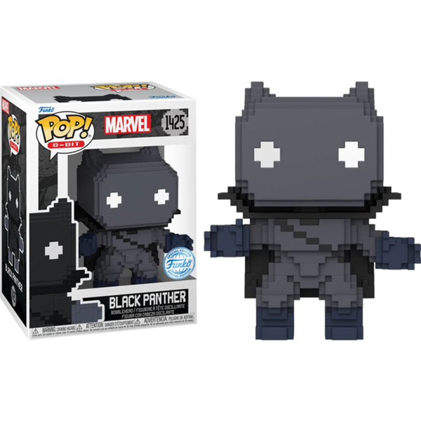 Funko Pop! Marvel: 8-Bit - Black Panther 8-Bit #1425