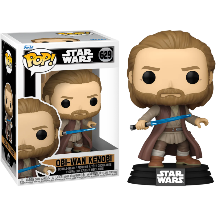 Funko Pop! Star Wars: Obi-Wan Kenobi - Obi-Wan Kenobi in Battle Pose #629