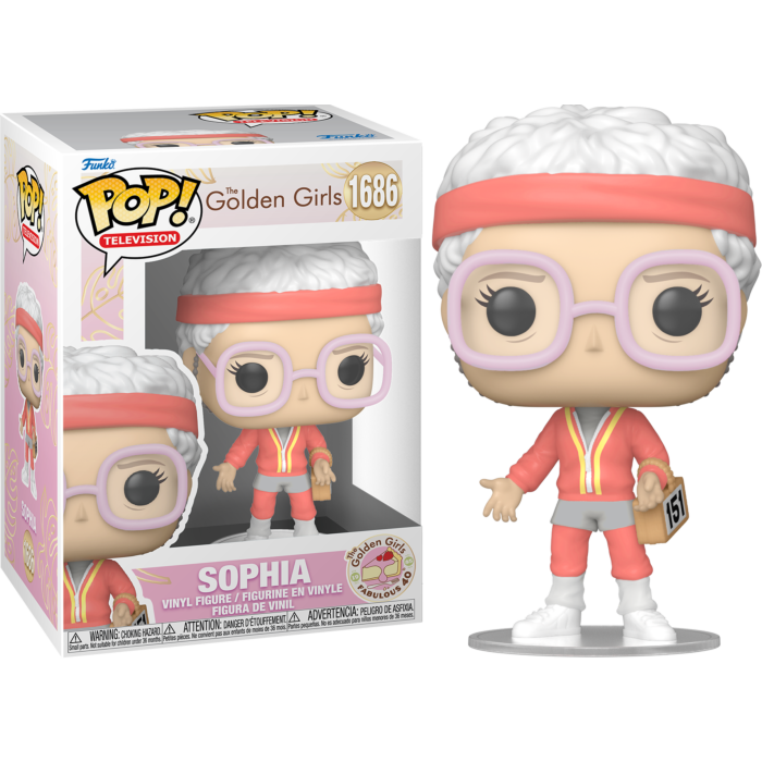 Funko Pop! The Golden Girls - Sophia in Gym Outfit Fabulous 40 #1686