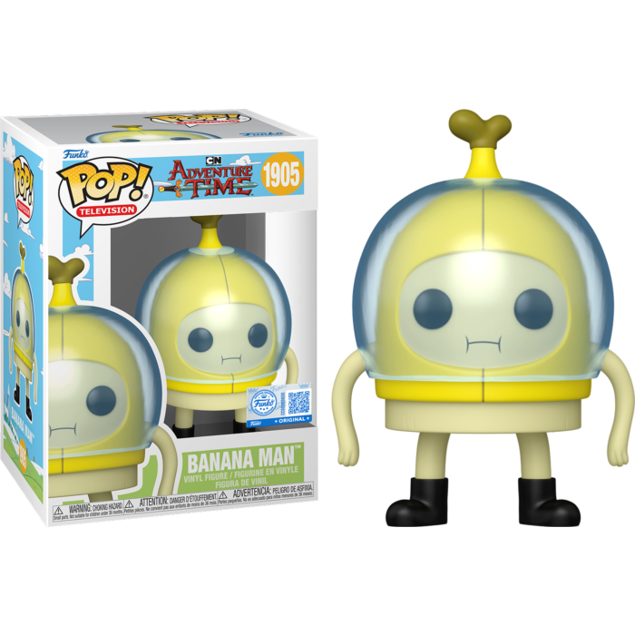 Funko Pop! Adventure Time - Banana Man #1905 (+ Box of 3 Mystery Exclusive)