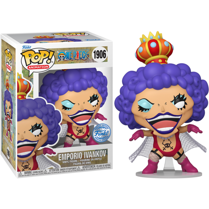 Funko Pop! One Piece - Emporio Ivankov #1906 - Chase Chance (Exclusive)