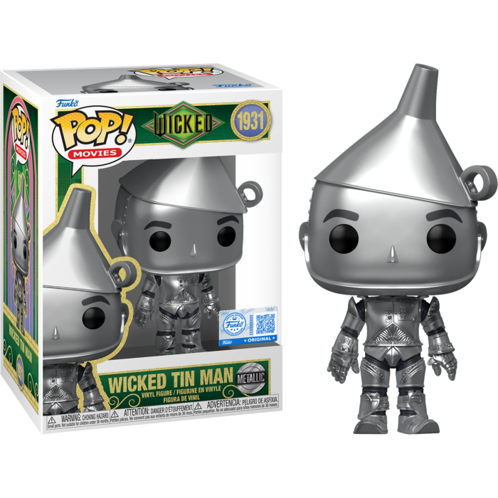 Funko Pop! Wicked: For Good (2025) - Wicked Tin Man Metallic #1931