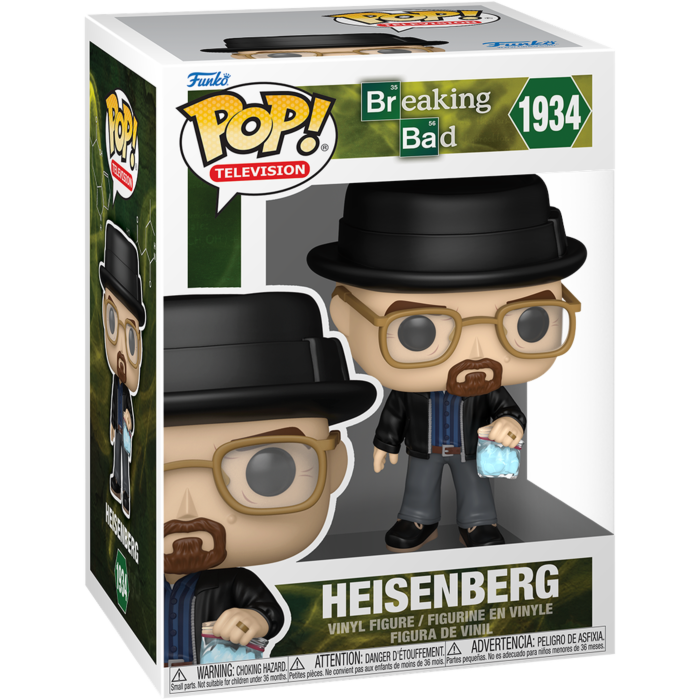 Funko Pop! Breaking Bad - Gus Fring, Heisenberg & Jesse Pinkman - Bundle (Set of 3)