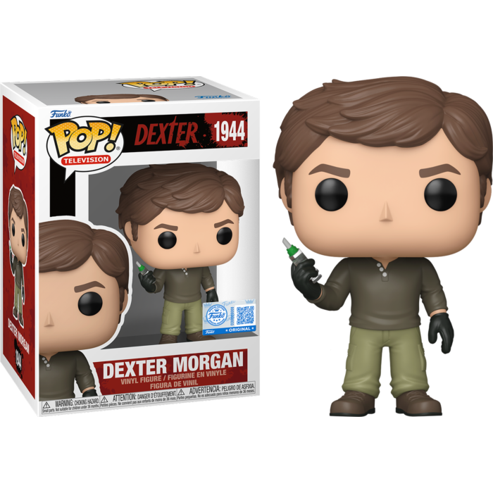 Funko Pop! Dexter - Dexter Morgan with Syringe #1944 (+ Box of 3 Mystery Exclusive)
